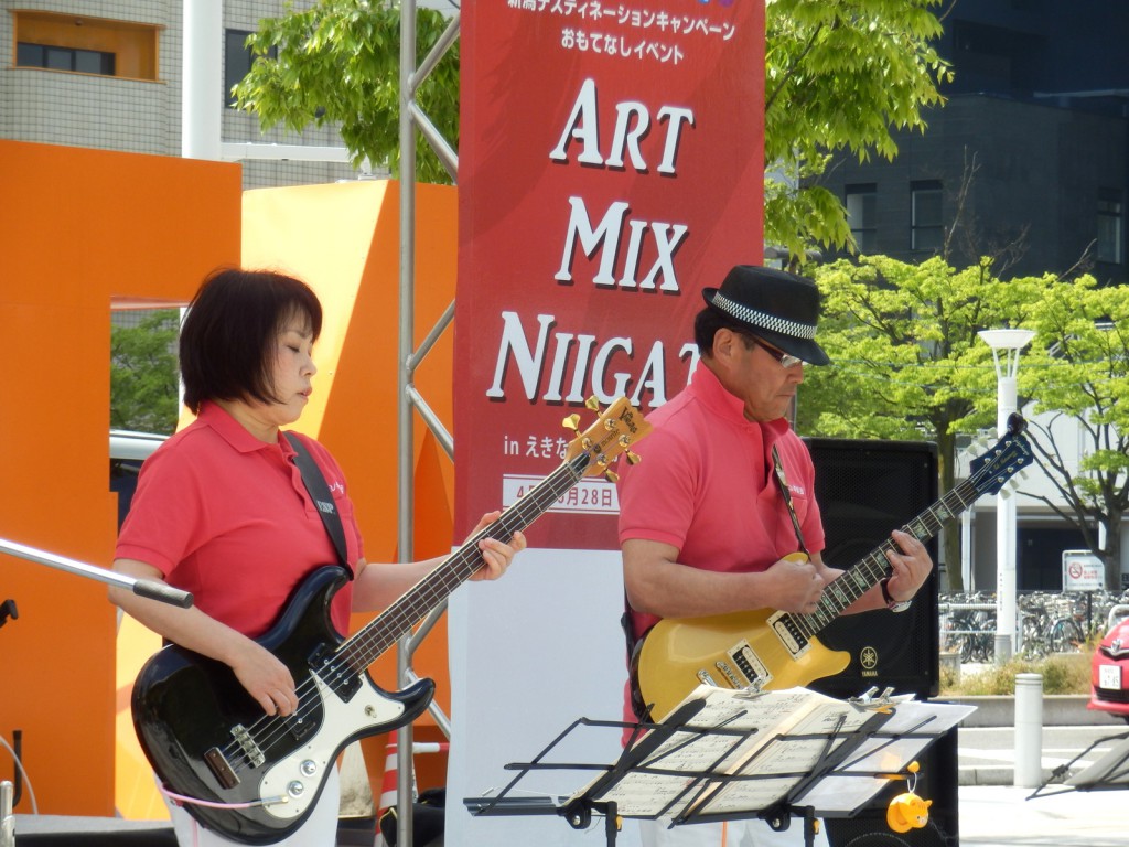 2014.05.10 Art Mix Niigata in えきなん広場ステージイベント